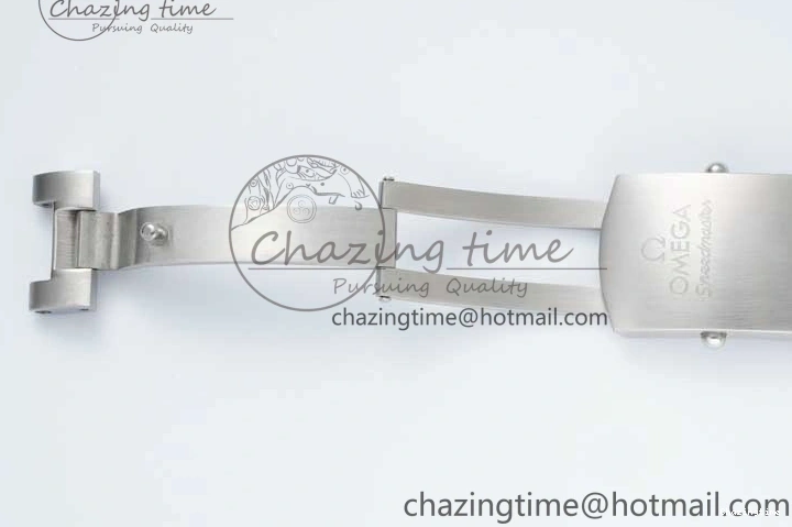 0503 Speedmaster Racing Master SS HKF Best Edition Black Dial on SS Bracelet A Versatile 7810